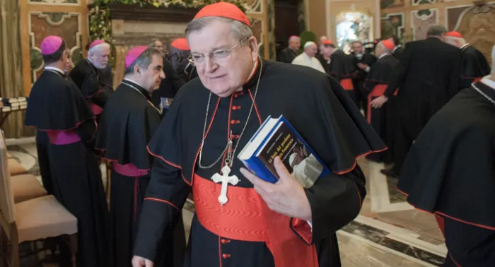 Pope Confirms Cardinal Burke Punishment, Sparking Backlash