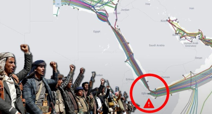 Houthis Damage Internet Cables Linking Europe to Asia